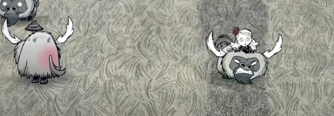 Various skins available for beefalo