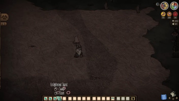 The Enlightened Crown displayed on a character in Don't Starve Together