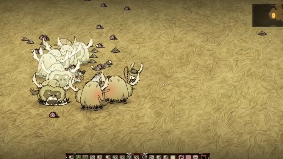 Different types of hounds in Don't Starve Together