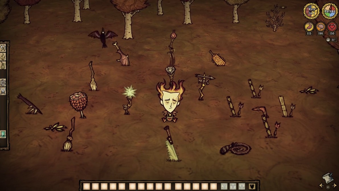 Fresh Ham Bat in Don't Starve