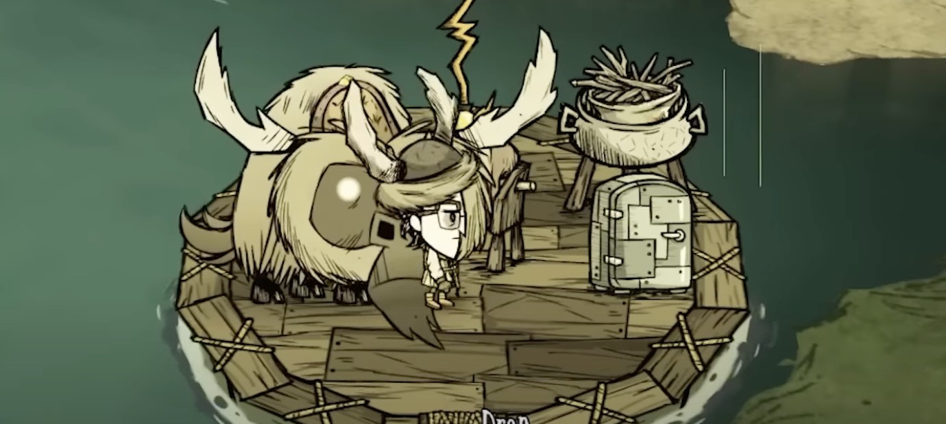 Illustration showing the Beefalo Bell and bonding process