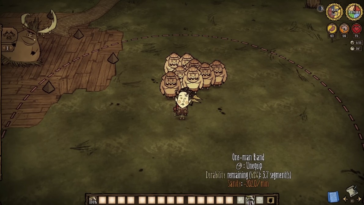 Tam o' Shanter and Jerky for sanity management