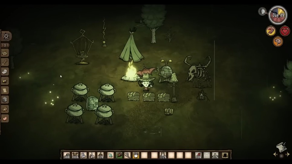 Crafting a lantern using light bulbs and other materials