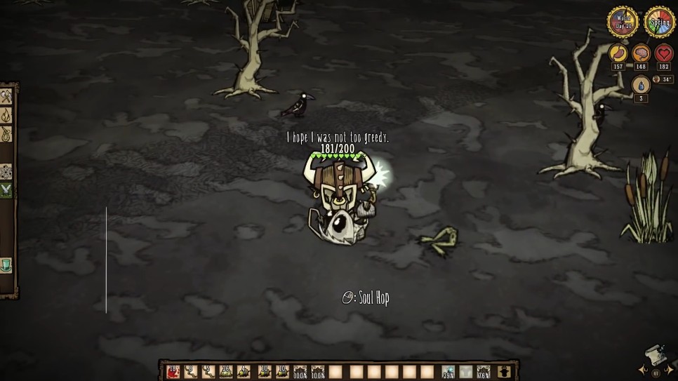Crafting the Morning Star using Volt Goat Horns