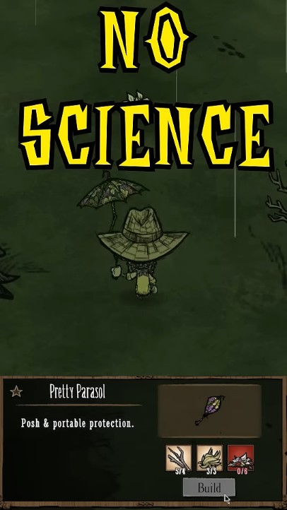 Materials needed to craft an umbrella in Don't Starve