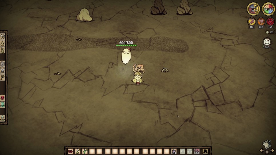 Various items for sanity restoration in Don't Starve Together