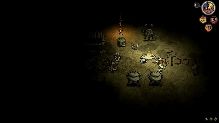 A ghost causing sanity drain to living players