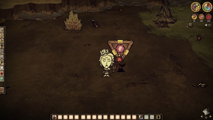 The crafting interface showing the Shadow Manipulator recipe