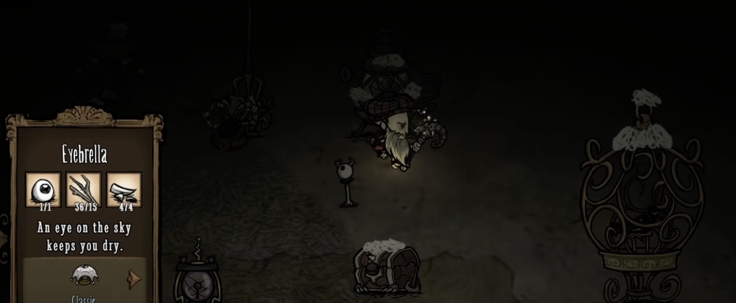 An illustration of the Alchemy Engine in Don't Starve