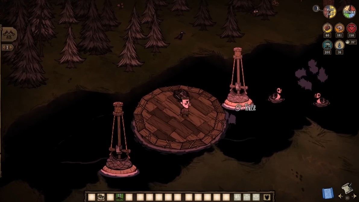 Monkey pirates in Don't Starve Together.