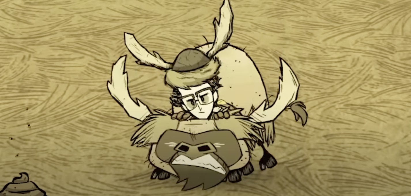 Illustration of different combat formations using Beefalo