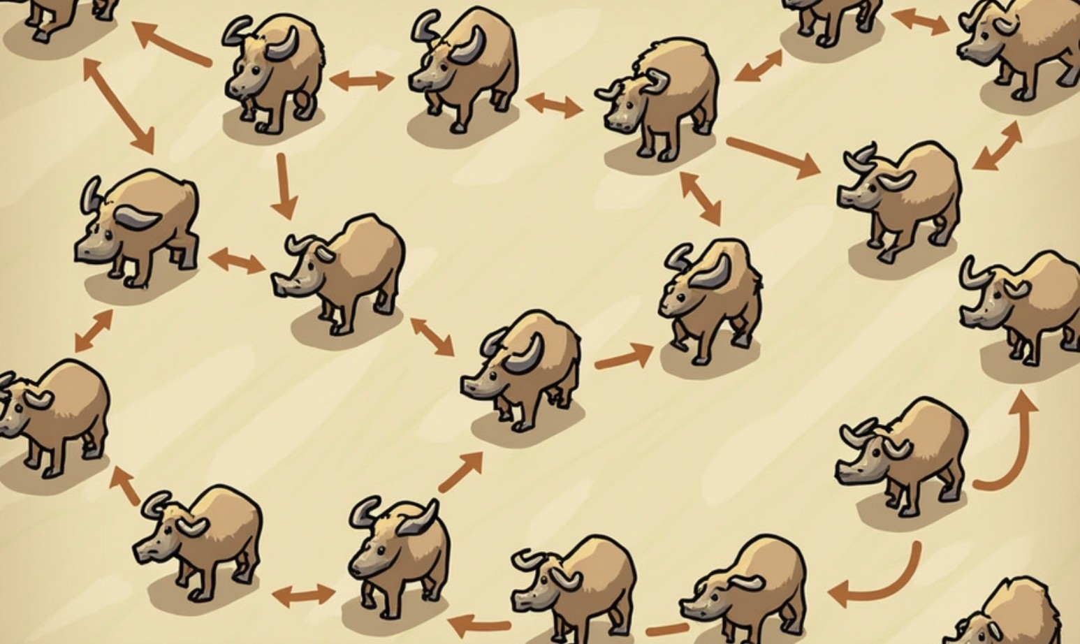 Diagram illustrating Beefalo teleportation triggers