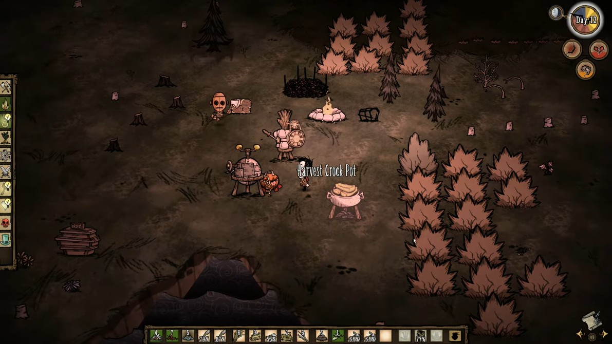 Ingredients needed to make Fishsticks in Don't Starve