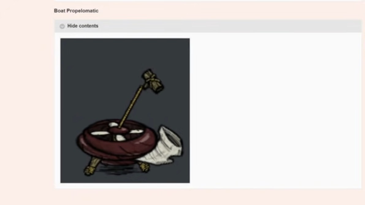 Screenshot of modding community projects for Don't Starve.