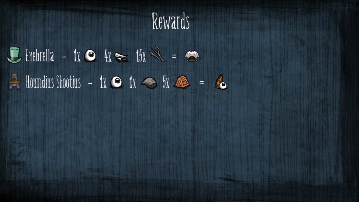 The Deerclops Eyeball item in Don't Starve Together