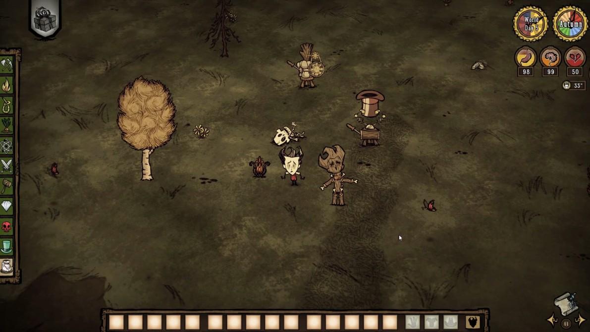 A player making common mistakes with Meat Effigies.
