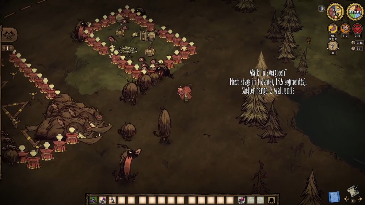 A Possessed Varg during a Lunar Rift event